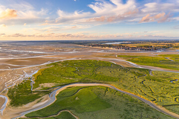 Survol de la baie de somme