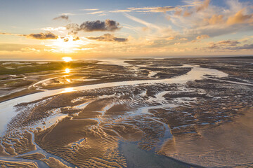 Survol de la baie de somme