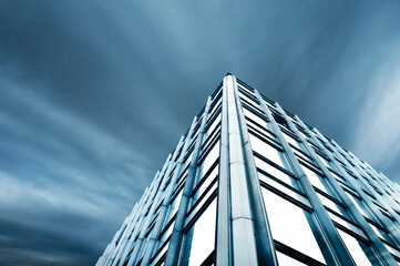 modern futuristic building