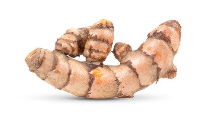 turmeric isolated on white
