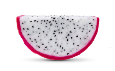 Dragon Fruit isolated on white