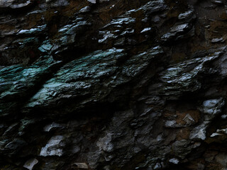 The texture of a natural stone wall. Background image