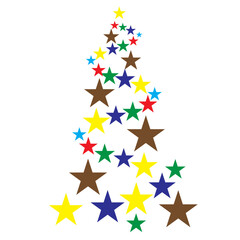 Christmas Tree of Stars