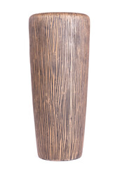 Large modern vase, isolated
