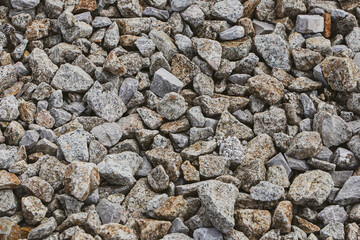 Stacked granite surfaces in vintage tones.