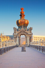 Fototapeta na wymiar Altstadt von Dresden, Deutschland