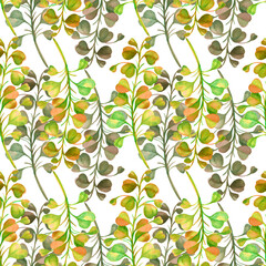 Abstract pattern of autumn branches