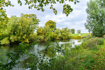 view of Park  Churchill near the Kastellet, Copenaghen, Denmark