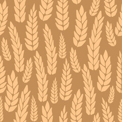 seamless laurel wreath floral pattern. Seamless pattern can be used for wallpaper, web page background, packaging