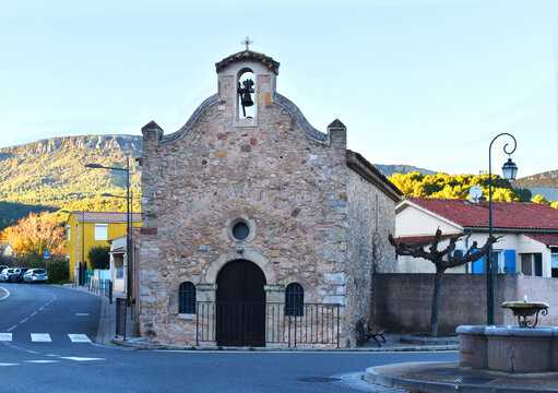  franciscan chapel in southern France, Provence.