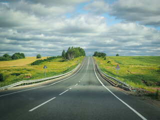 road in the countryside