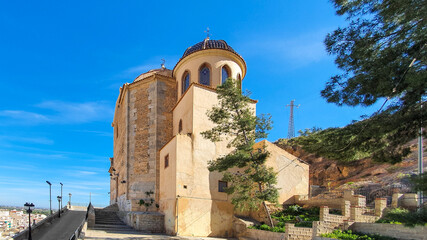 Vega Baja del Segura - Callosa de Segura - Santuario de San Roque, vistas de la ciudad, Iglesia Arciprestal de San Martin Obispo y sierra.