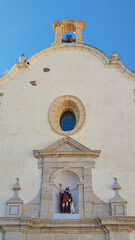 Vega Baja del Segura - Callosa de Segura - Santuario de San Roque, vistas de la ciudad, Iglesia Arciprestal de San Martin Obispo y sierra.