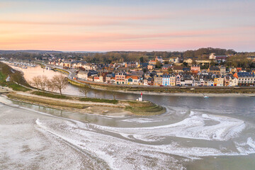 Vague de froid sur la Baie de Somme