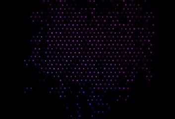 Dark Pink, Blue vector layout with elements of cards.