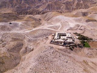 Nabi Musa, Prophet Moses burial site in Judean desert,