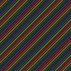 Rainbow Diagonal Plaid Tartan textured Seamless Pattern Design