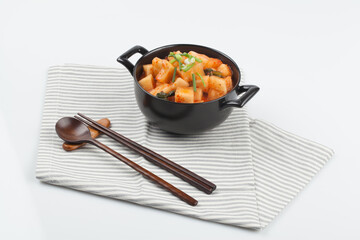 깍두기, 무, 김치, 무김치, 채소, 야채, 채식, 양념, 한국음식, 한국문화