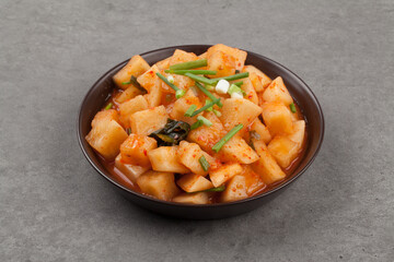 깍두기, 무, 김치, 무김치, 채소, 야채, 채식, 양념, 한국음식, 한국문화