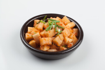 깍두기, 무, 김치, 무김치, 채소, 야채, 채식, 양념, 한국음식, 한국문화