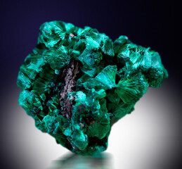 malachite  mineral specimen stone rock geology gem crystal