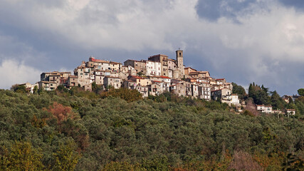 Fototapeta na wymiar view of Scandriglia