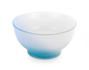 empty bowl isolated on white background