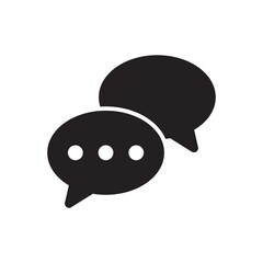 Speech bubble icon ( vector illustration )