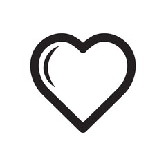 Heart icon ( vector illustration )