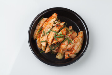 Radish kimchi, radish kimchi, radish kimchi, vegetables, vegetables, vegetables, seasoning, Korean food, Korean culture, food, meals, food, food, ingredients, ingredients, food ingredients, food ingre