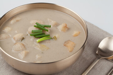 Taro soup, food, cooking, taro, traditional food, vegetables,