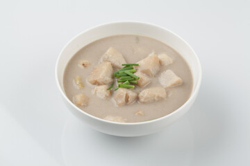 Taro soup, food, cooking, taro, traditional food, vegetables,