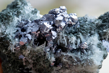 Fototapeta premium .mineral specimen stone rock geology gem crystal