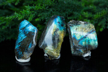 labradorite mineral specimen stone rock geology gem crystal.
