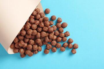 Chocolate corn balls