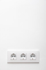 European Electric Wall Outlet