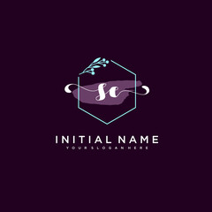 SE Beautiful handwriting logo or wedding monograms collection