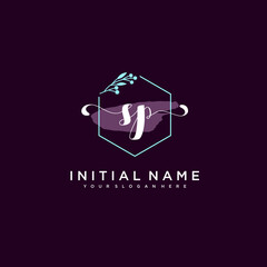 SP Beautiful handwriting logo or wedding monograms collection