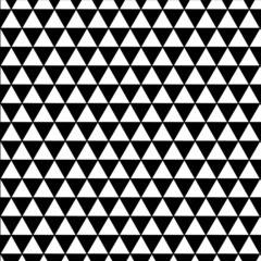 Monochrome seamless pattern black and white triangles