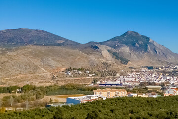 Fototapeta na wymiar Village in Granada province