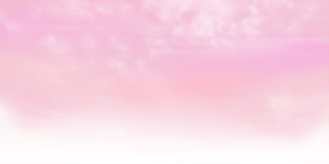 Panorama Clear blue sky and white cloud detail  with copy space. Sky Landscape Background.Summer heaven with colorful clearing sky. Vector illustration. Good weather and beautiful nature.sky clouds ba