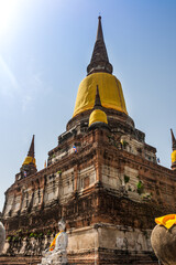 Ayutthaya Historical Park covers the ruins of the old city of Ayutthaya (The invincible City) ,...