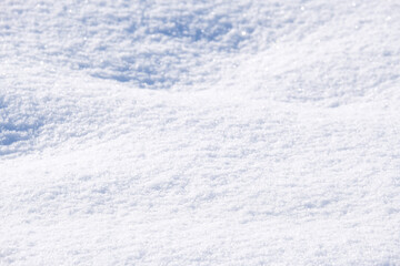 Winter texture, snow background. Fresh snow textured background 