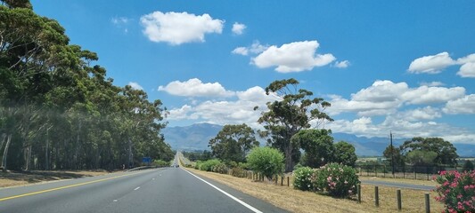 Fototapeta premium road to the mountains