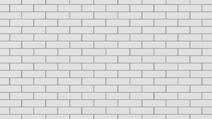 Obraz premium einfache Wand aus weißen Ziegeln