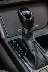Automatic transmission. Gray Interior Details