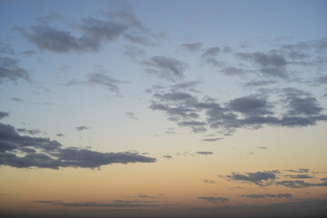 Beautiful clouds  background. Nature weather