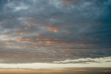 Fototapeta premium Beautiful clouds background. Nature weather