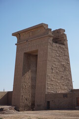 Giant archway at the Karnak Temple, Luxor