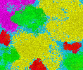 An abstract background with a multi-colored color palette,abstract shapes,rays, circle